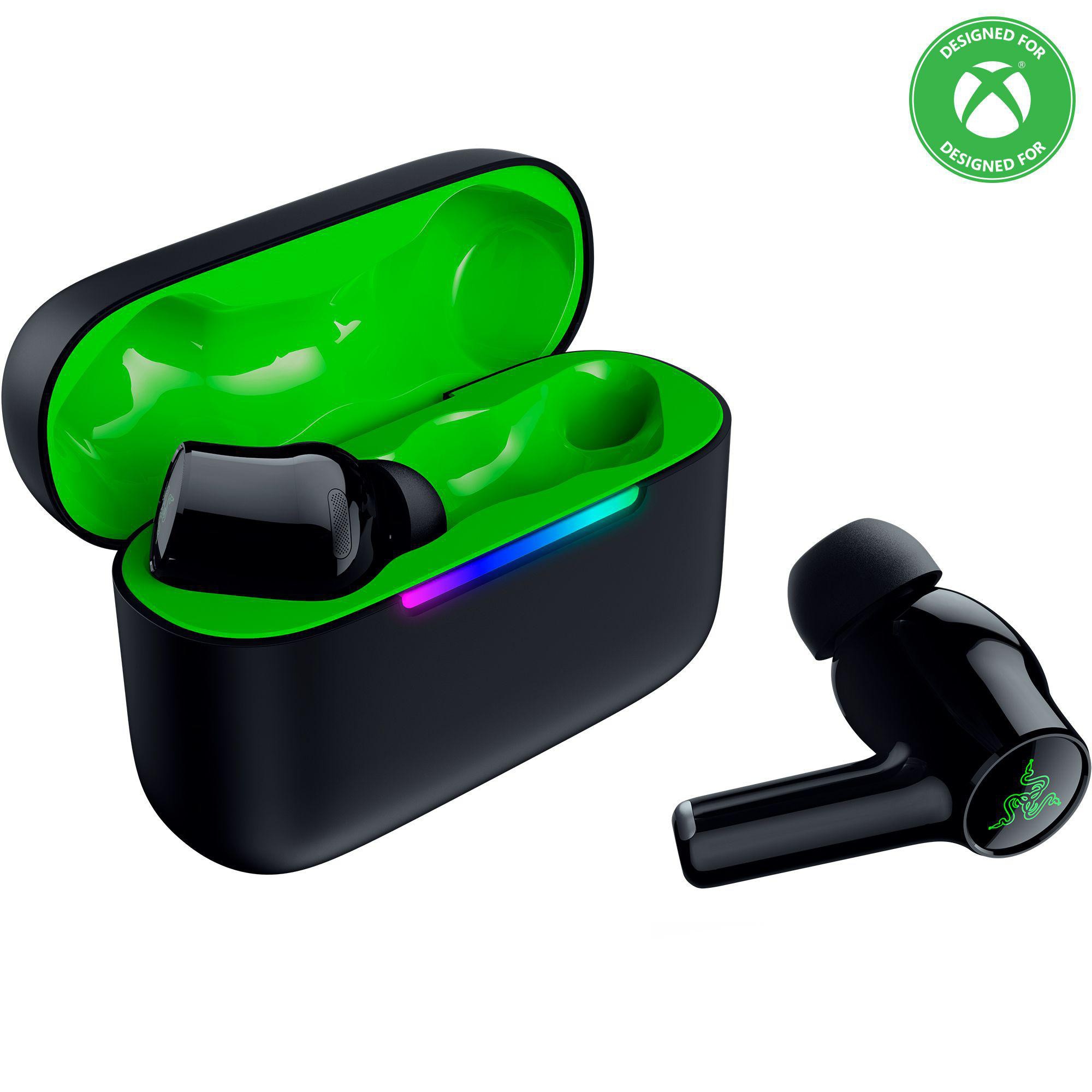 RAZER Hammerhead V3 X HyperSpeed für Xbox Schwarz In-Ear-Headsets/ Kopfhörer, Ladecase, Bluetooth 5.3, THX Spatial Audio, lizensiert für Xbox RZ12-05620200-R3G1