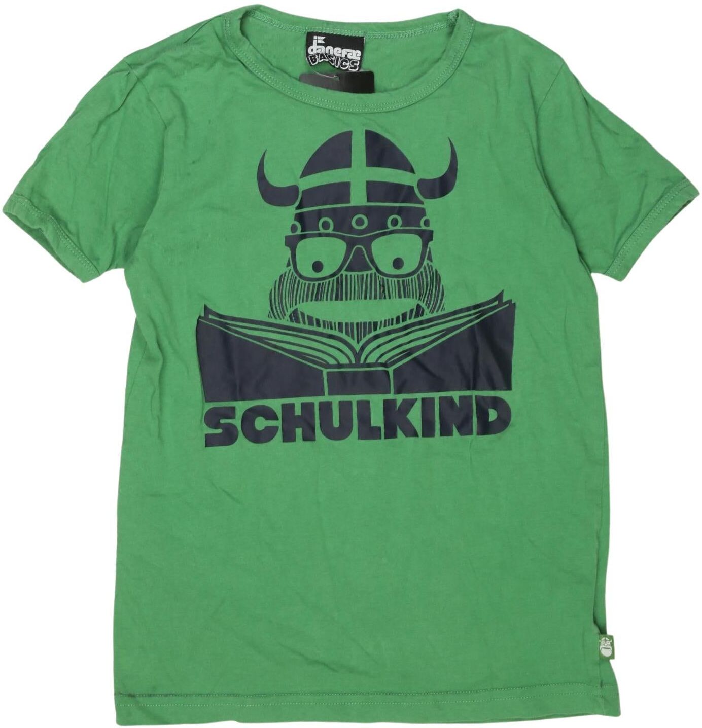 Danefae Jungen T-Shirt, Grün, Gr. EU 116, Baumwolle - Second Hand