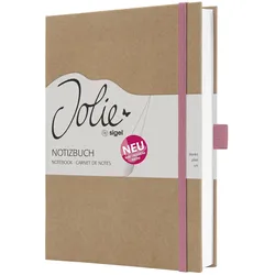 SIGEL Jolie® Notizbuch ca. DIN A5 blanko, Anzahl der Seiten:  192