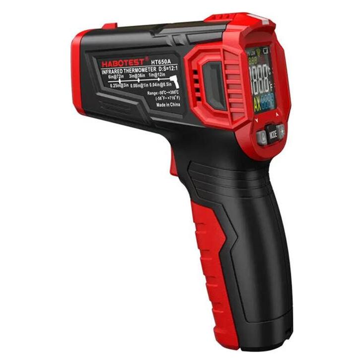 Habotest HT650A laser pyrometer with LCD display (5907489607148)