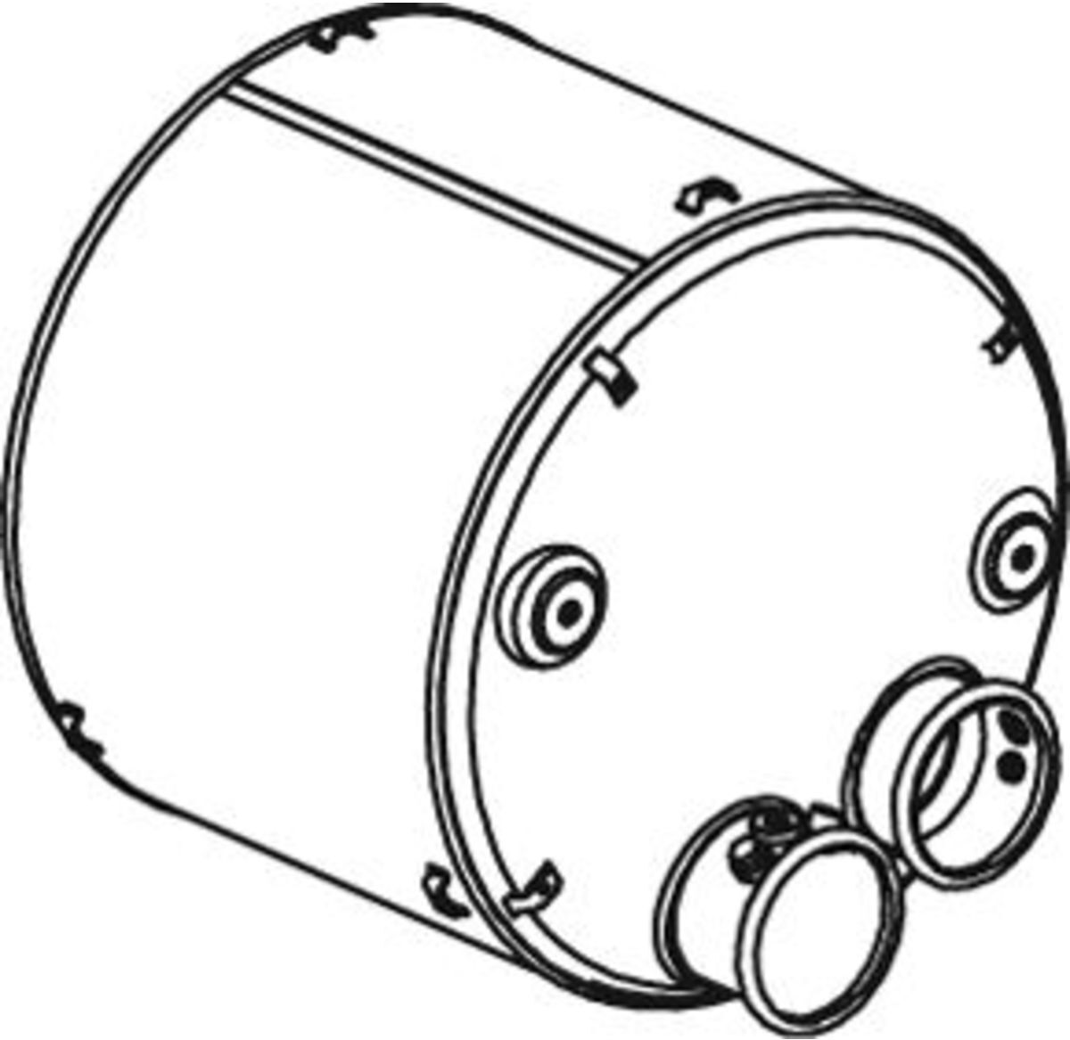 Dinex Silenziatore centrale 21441