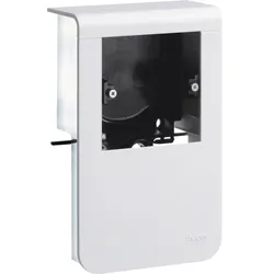 Hager SL201159019016 Geräteträger universal design für UP-Geräte mit Rahmen SL 20x115mm verkehrsweiß
