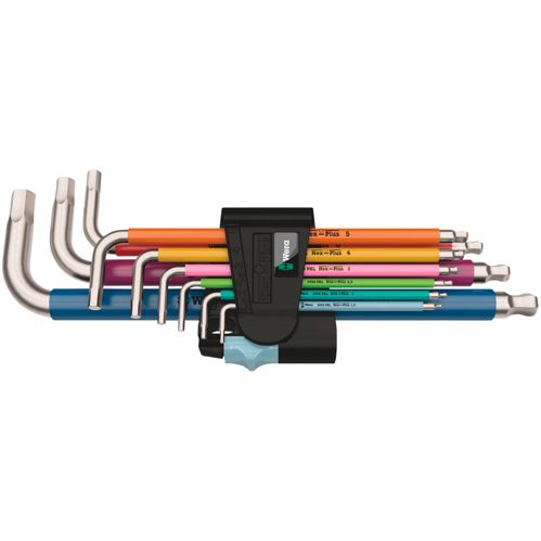 Wera 3950/9 Hex-Plus Winkelschlüsselsatz