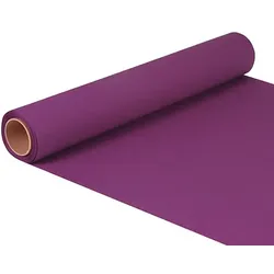 Papstar 6 X Tischläufer, Tissue "ROYAL Collection" 5 m x 40 cm lila
