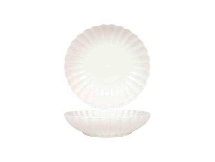 Cookinglife Diepe Borden / Pastaborden Cardida Off White ø 20 cm - 6 Stuks
