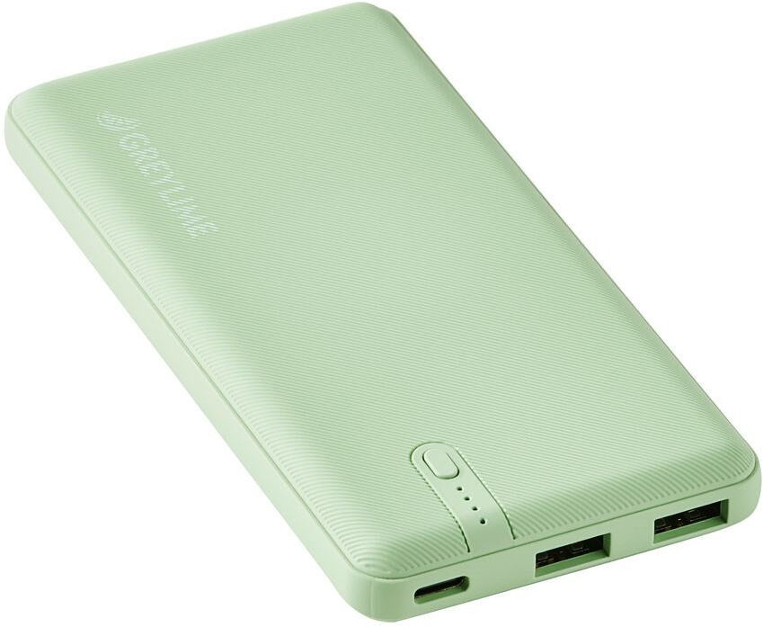 GreyLime 12W Ocean 10.000 mAh - PowerBank 2x USB-A - Grøn