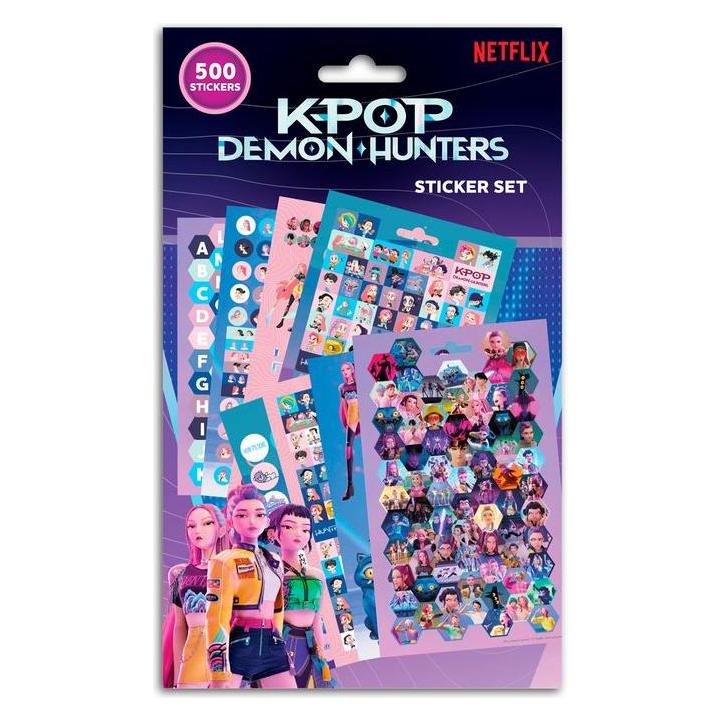 Pyramid KPop Demon Hunters Sticker Pack (500 Sticker) (PS2510684)