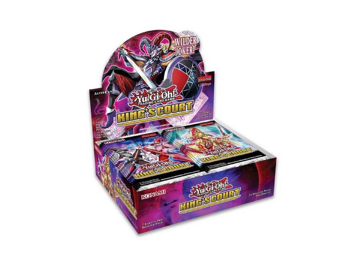 Konami Spiel Yu-Gi-Oh! 24 Booster Display - King's Court - 1. Auflage DEUTSCHE Kart