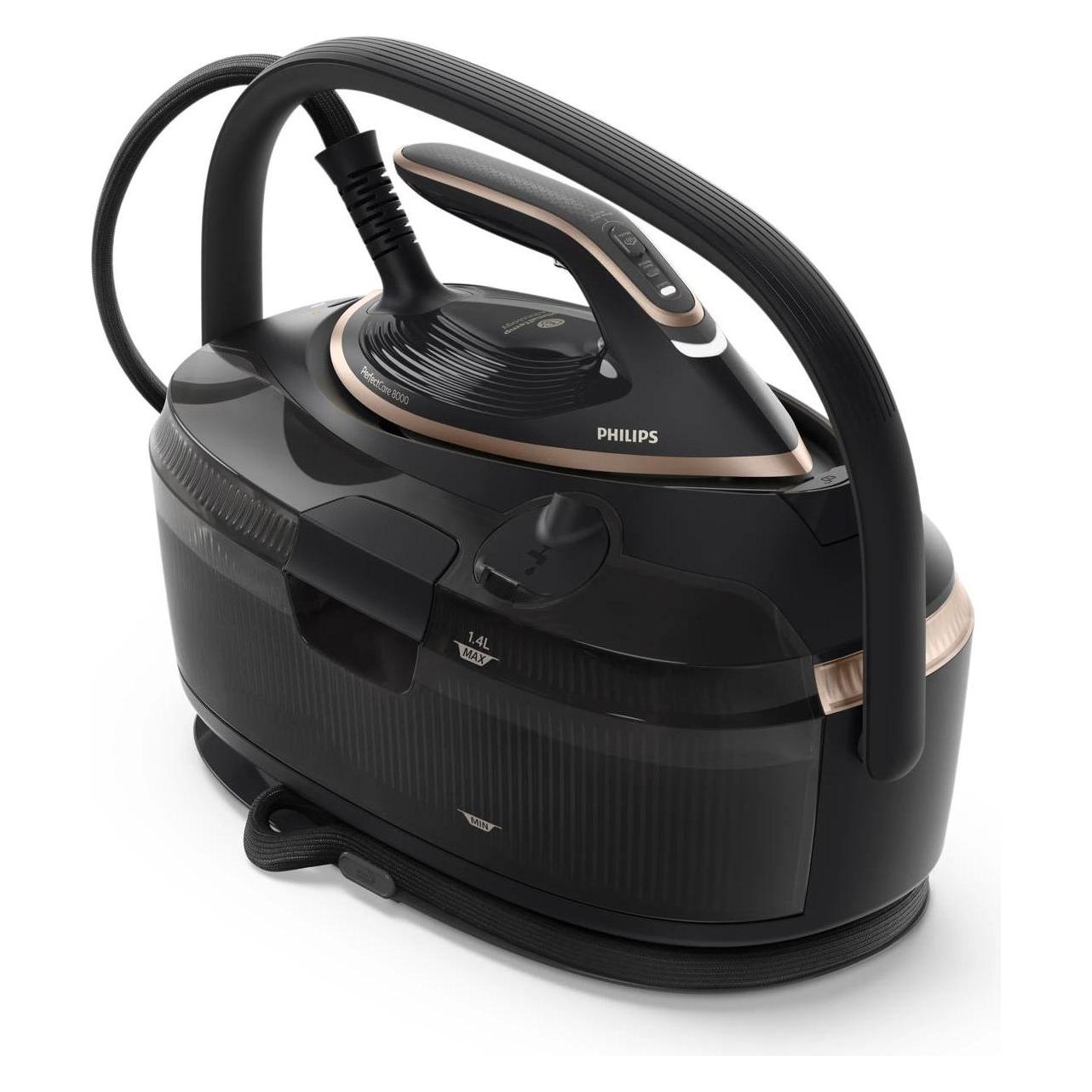 Philips Dali PerfectCare Dampfbügelstation 8000 Series (3120 W, 850 g/min) (PSG8300/80)