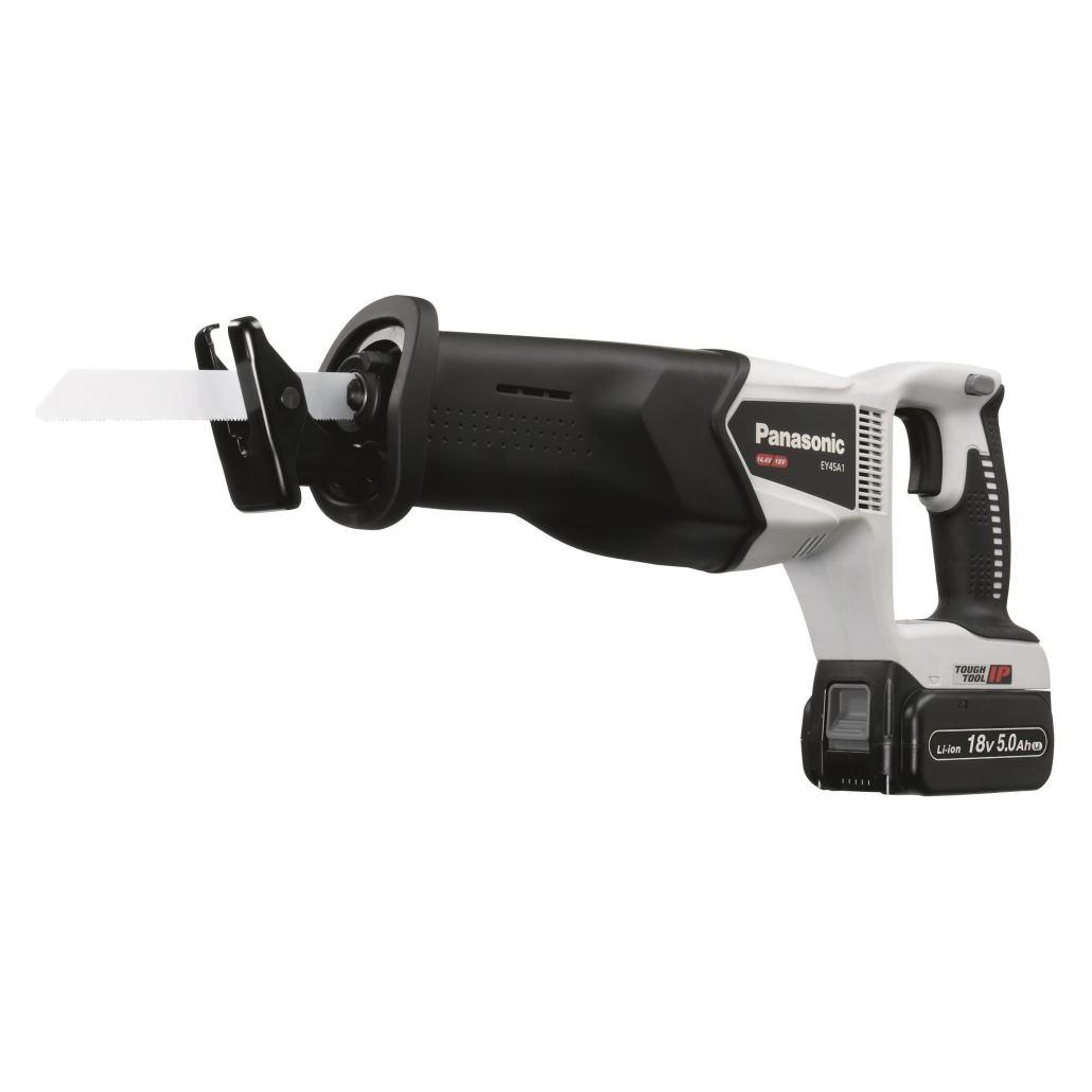 Panasonic 14.4V/18V Akku-Säbelsäge EY45A1LJ2G32 | 2x 18V/5.0Ah und Ladegerät | Systainer (EY45A1LJ2G32)