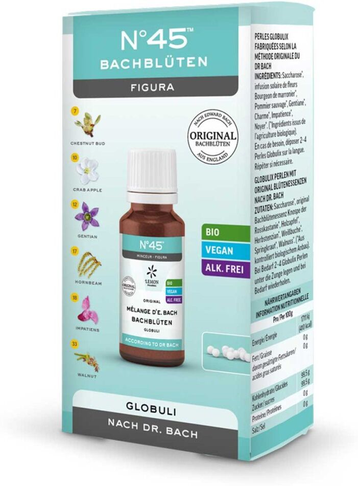 Bachblüten numero 45 Figura Globuli