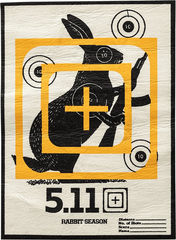 5.11 Tactical Bad Bunny Target Patch