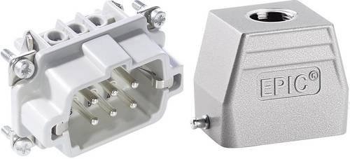 LAPP Steckverbinder-Set EPICKIT H-BE 6 75009635 6 + PE Schrauben 1 Set