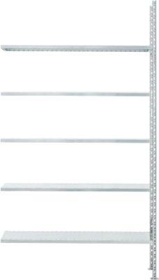 Fachbodenregal FBR 2200, Anbauregal, 1315 x 300 mm, 5 Böden
