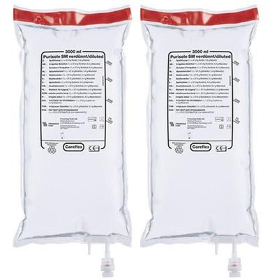 Purisole SM verdünnt Careflex Duo Beutel 2x 2x1x3000 ml