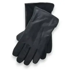 Polo Ralph Lauren für Herren. 449840359001 Hybrid Lederhandschuhe schwarz (M), Lässig, Klassisch