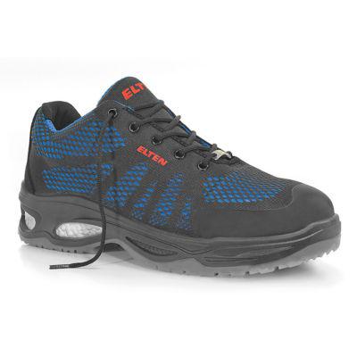 Elten ESD-Sicherheitsschuh Logan Low, S1, gelenkschonend, blau, Gr. 41