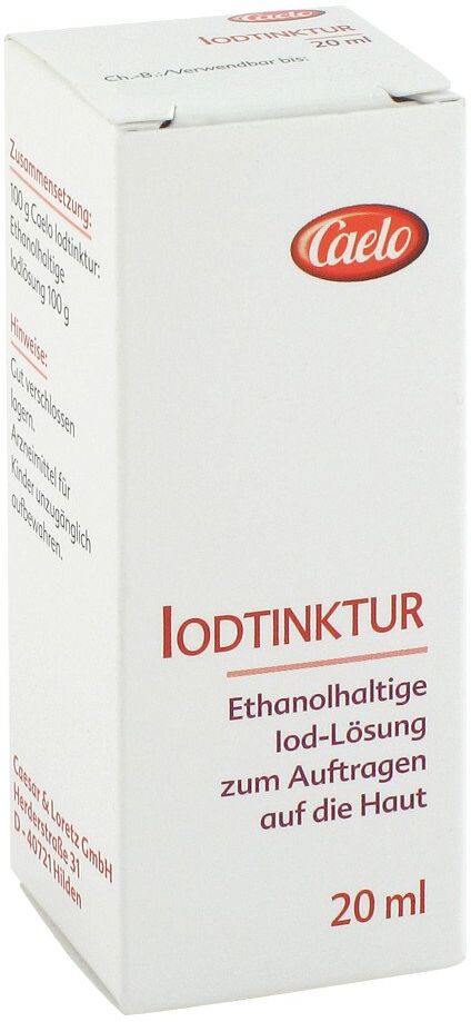 Iodtinktur Caelo Hv-packung
