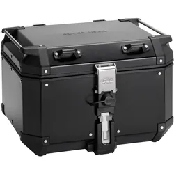 Kappa, Motorradgepäck, Topcase 48L MONOKEY KVG480B K'VOYAGER Aluminium Schwarz eloxiert Schwarz (48 l)