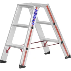 Hymer-Leitern, Leiter + Gerüst, Stufenstehleiter (Trittleiter, 77 cm)