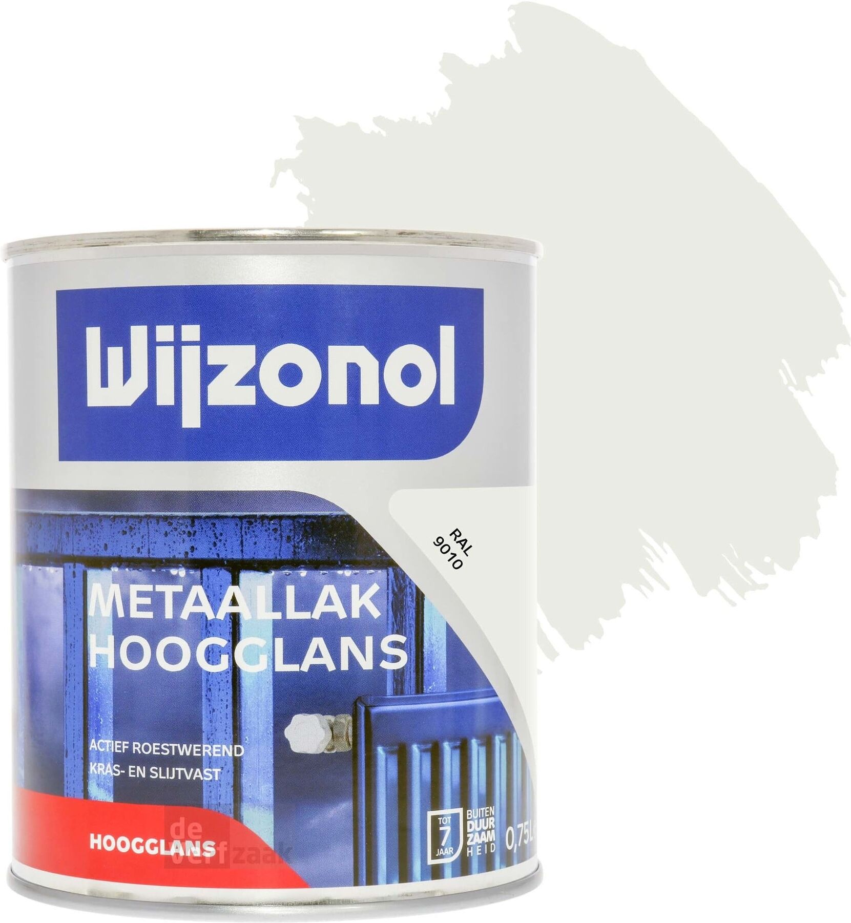 Wijzonol Metaallak Hoogglans RAL 9010