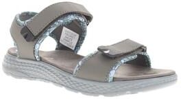 Wide Width Women's Travel Active Aspire Sandal by Propet in Green Summer Sage (Size 9 W)