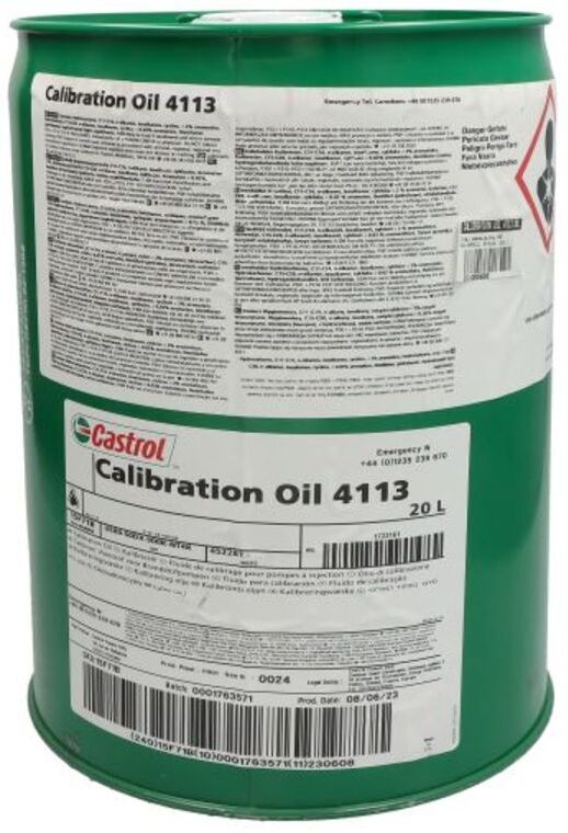 Mehrzwecköl CASTROL 15F71B Calibration Oil 4113 20L