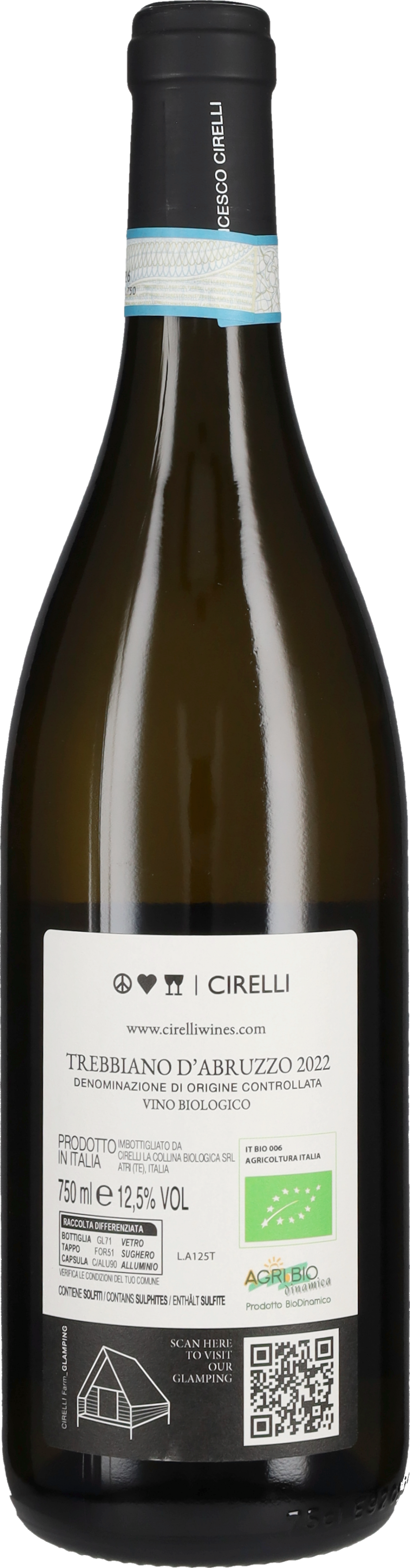 Trebbiano d'Abruzzo 'Anfora' Cirelli 2023