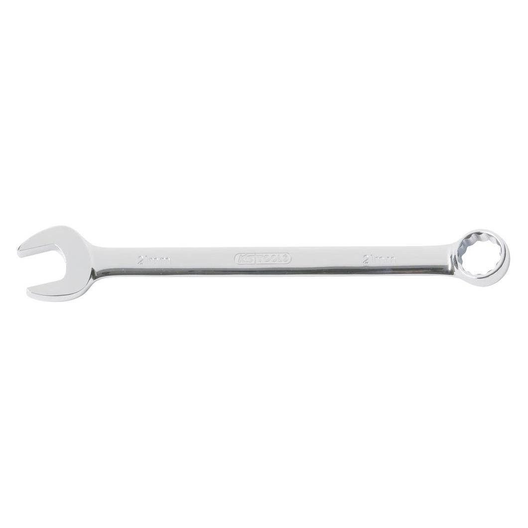 KS Tools Werkzeuge-Maschinen GmbH CHROMEplus Ringmaulschlüssel, abgewinkelt, 27mm, auf Hänger (27 mm) (518.0627-E)
