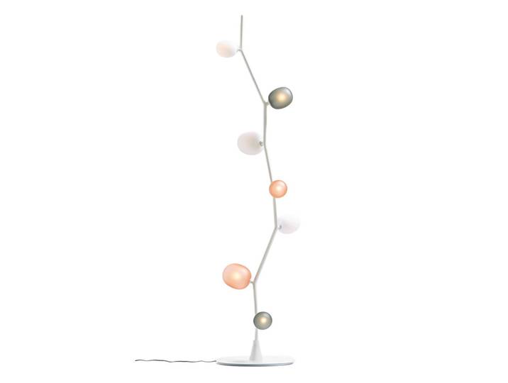 BROKIS lampadaire IVY FLOOR (Finition métallique type B, gradable - verre et métal)