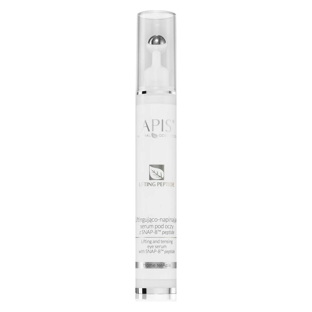 Apis Natural Cosmetics Apis Lifting Peptide Lifting And Tightening Eye Serum With Snap-8 Peptide For Mature Eye Area 10M (Augenpflege Serum, 10 ml, Tag + Nacht) (5901810006198)