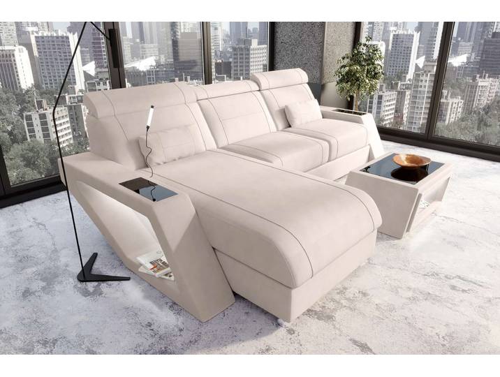 Ecksofa Catania L Form Stoffsofa