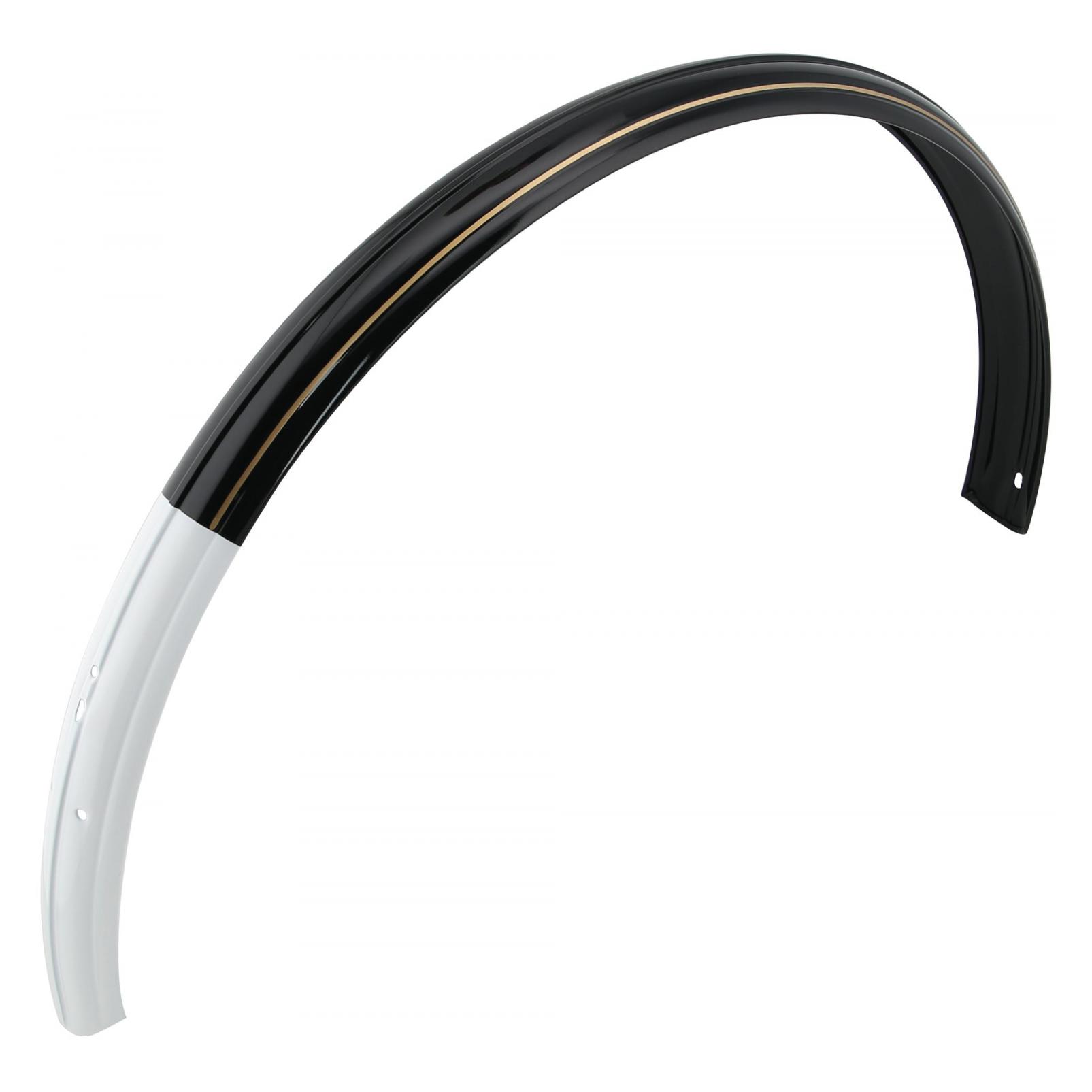 Hulzebos Hartje Hartje Unisex - Erwachsene Schutzblech-03414067 Schutzblech, Schwarz,Gold, 28'/60 mm (Schutzblech hinten) (7702801TA)