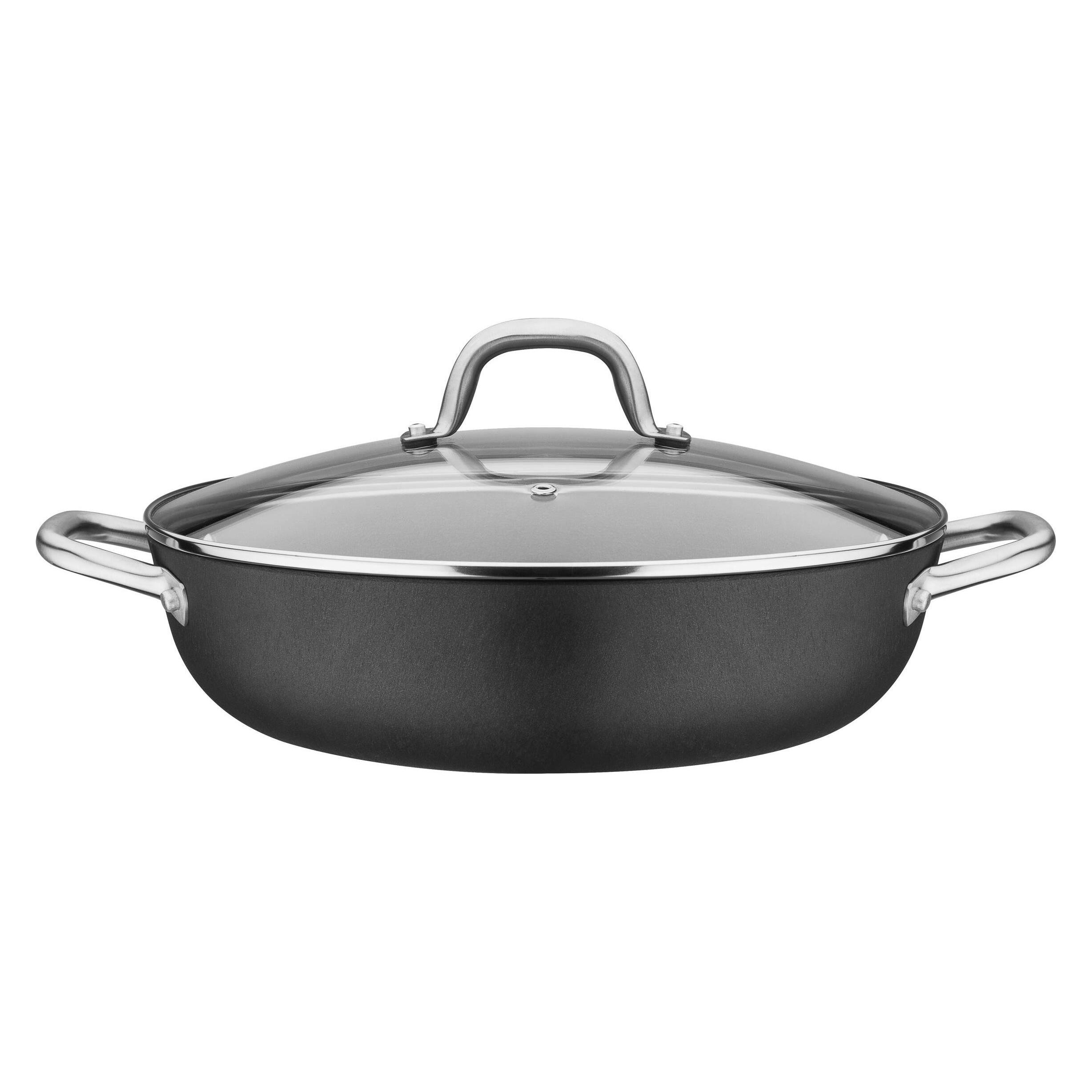 GSW Gusseisen Servierpfanne mit 2 Griffen, mit Wabenboden Robusta 30cm (Edelstahl) (716499)