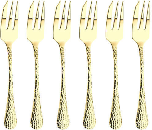 Arthur Price Champagne Avalon Box of 6 Pastry Forks