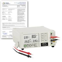 PCE Instruments PCE-PA6000-ICA Leistungsanalysator inkl. ISO-Zertifikat RS-232 Auswertesoftware IEC-1010-1 CAT II 600 V