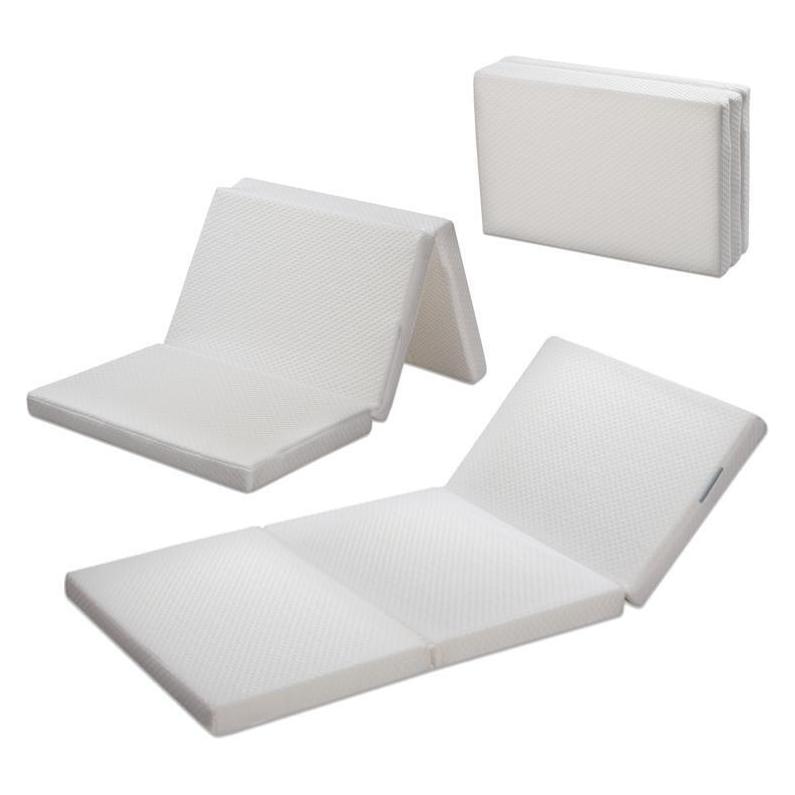 Tinynord Foldable Travel Mattress, 120x60 cm, white (120 x 60 cm) (68160856)