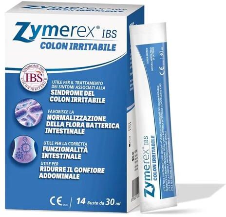 Zymerex IBS Integratore Colon Irritabile 14 Bustine