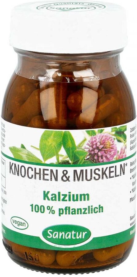 Kalzium 100% pflanzlich Kapseln