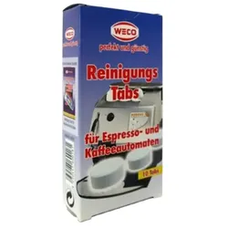 Reinigungstabs Weco Espresso- und Kaffemaschinenreiniger Pack mit 10 Tabs á 2 g