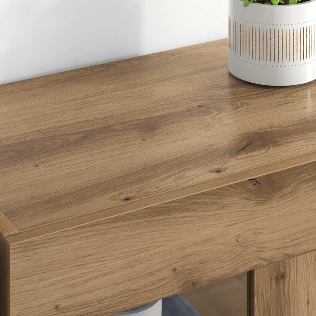 vidaXL Cabinets muraux 2 pc Chêne artisanal 69,5 x 34 x 90 cm