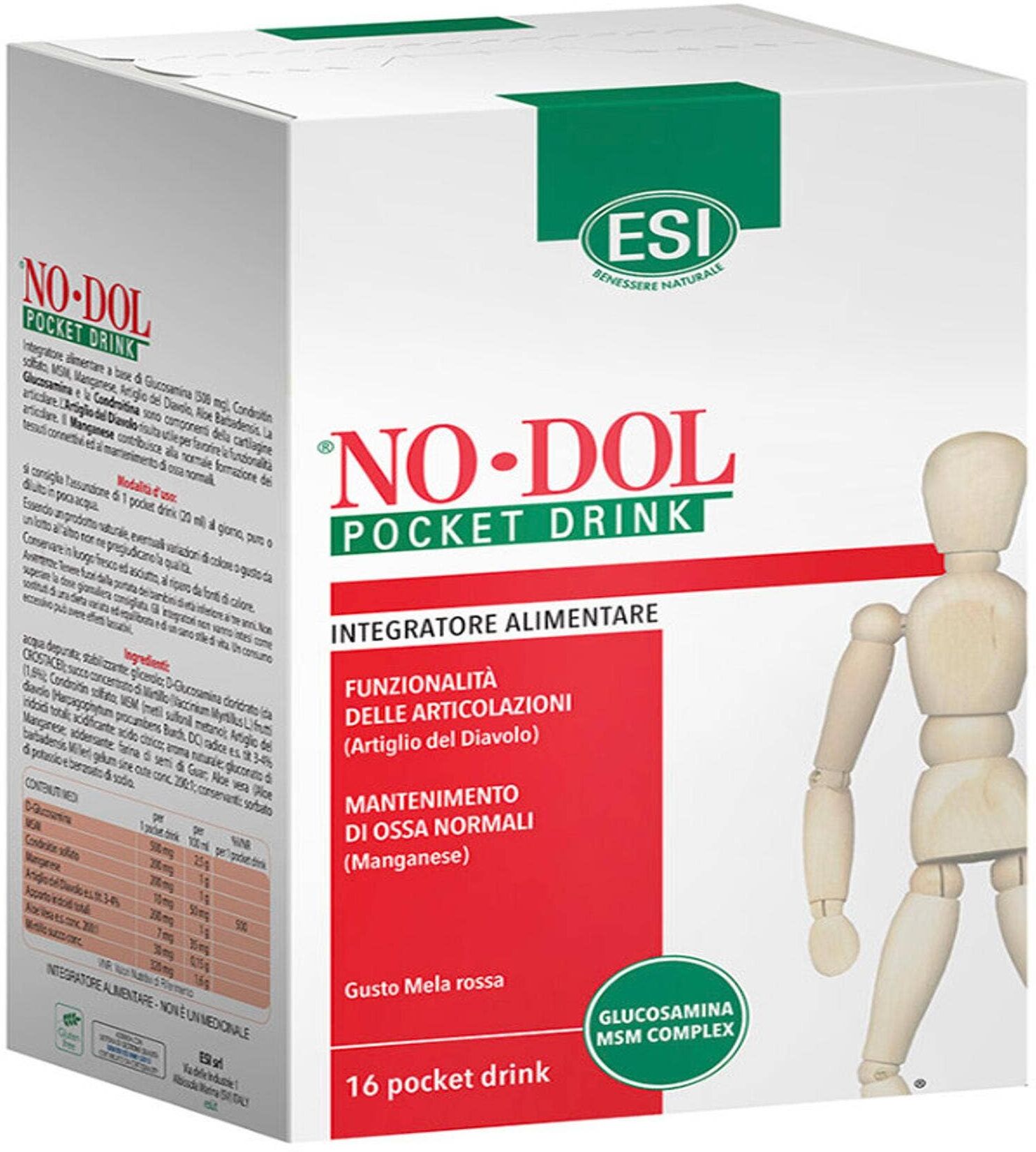 ESI No Dol Pocket Drink 16 Pocket Drink 