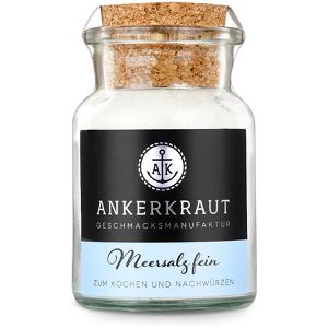 ANKERKRAUT Salz im Glas, feines Meersalz, ohne Rieselhilfe, 170 g