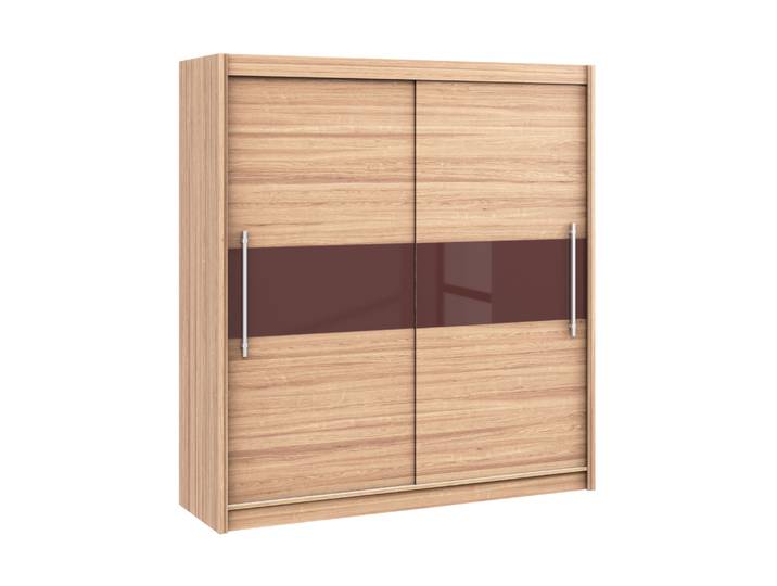 Kleiderschrank Schiebetüren Holz LOLA 200 cm