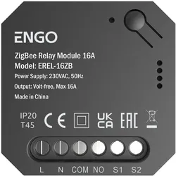 Engo, Aktor, przekaźnik załączający Smart Relay ZigBee 230-230V EREL-16ZB (Schaltaktor)