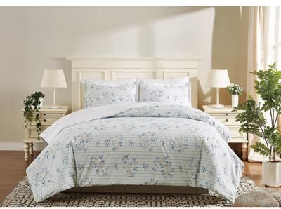 Cottage Classics Emma Floral Cotton Comforter Set