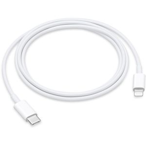 Apple Apple Ladekabel MUQ93ZM/A, weiß, 1m, USB-C auf  Lightning