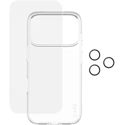 PanzerGlass SAFE. CARE 3-in-1 Protection Combo Bundle (1 Stk., Apple iPhone 17 Pro), Smartphone Schutzfolie, Transparent