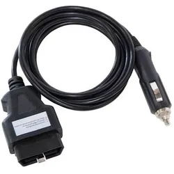 Elmag, Autobatterie Zubehör, - Bordnetz-Spannungserhaltungs-Kabel 2m OBD II inkl. 12V Zigarettenanschluss-Stecker zu START B