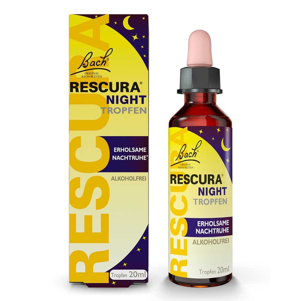 Nelsons GmbH Bachblüten Rescura Night Tropfen Alkoholfrei 20310323